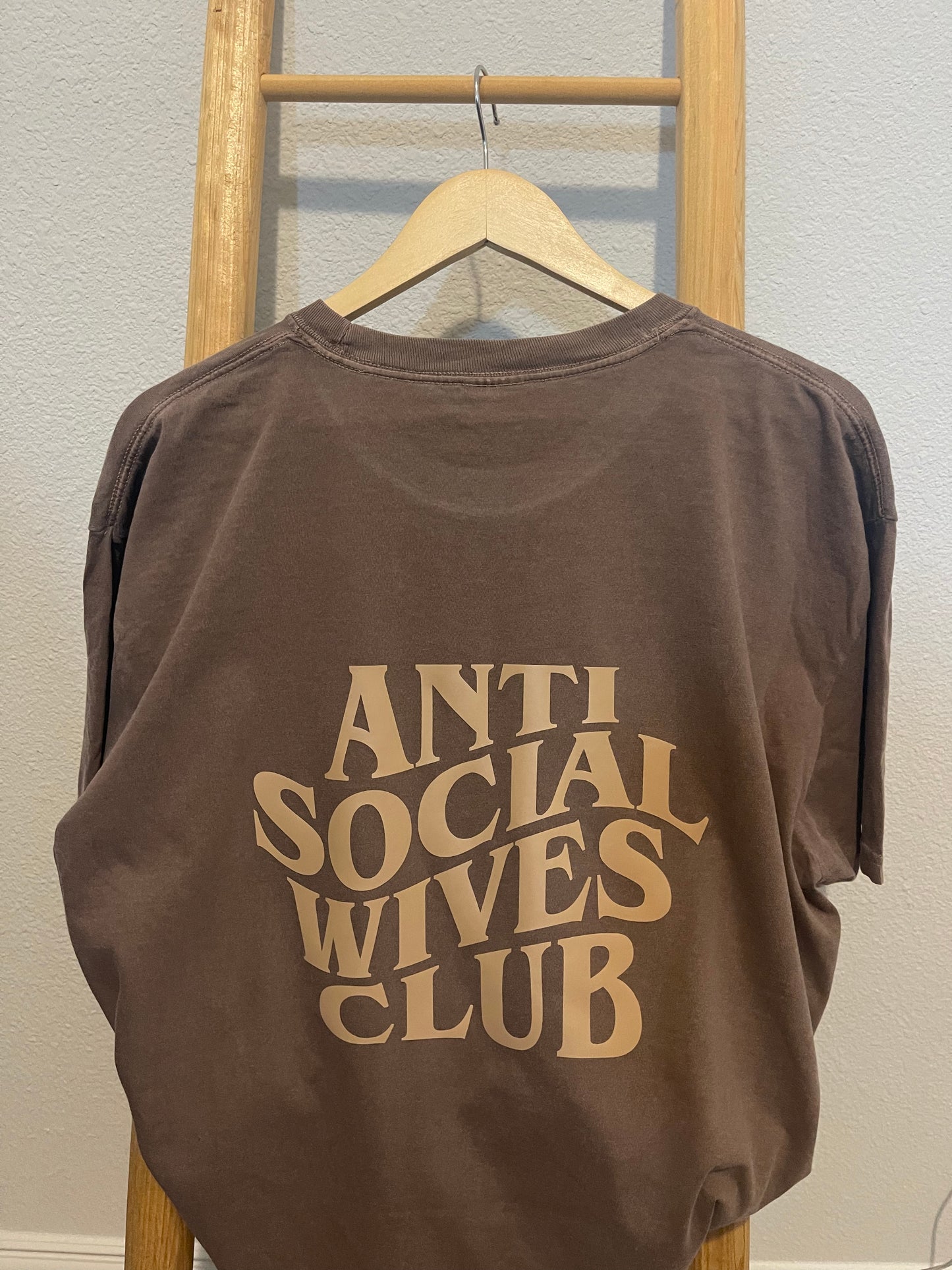 Neutral Anti Social Wives Club Tee