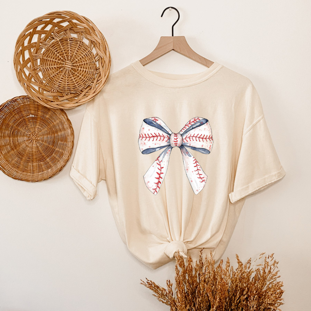 COQUETTE BUT MAKE IT BASEBALL TEE