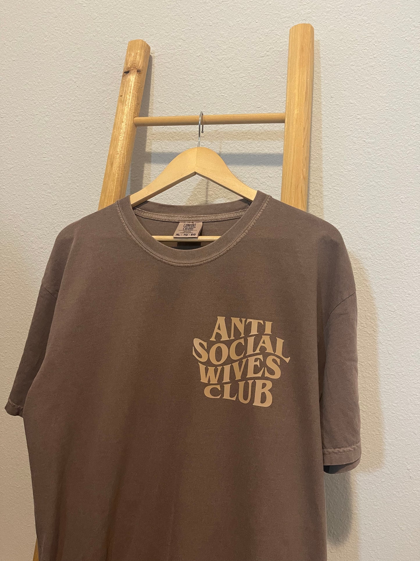 Neutral Anti Social Wives Club Tee