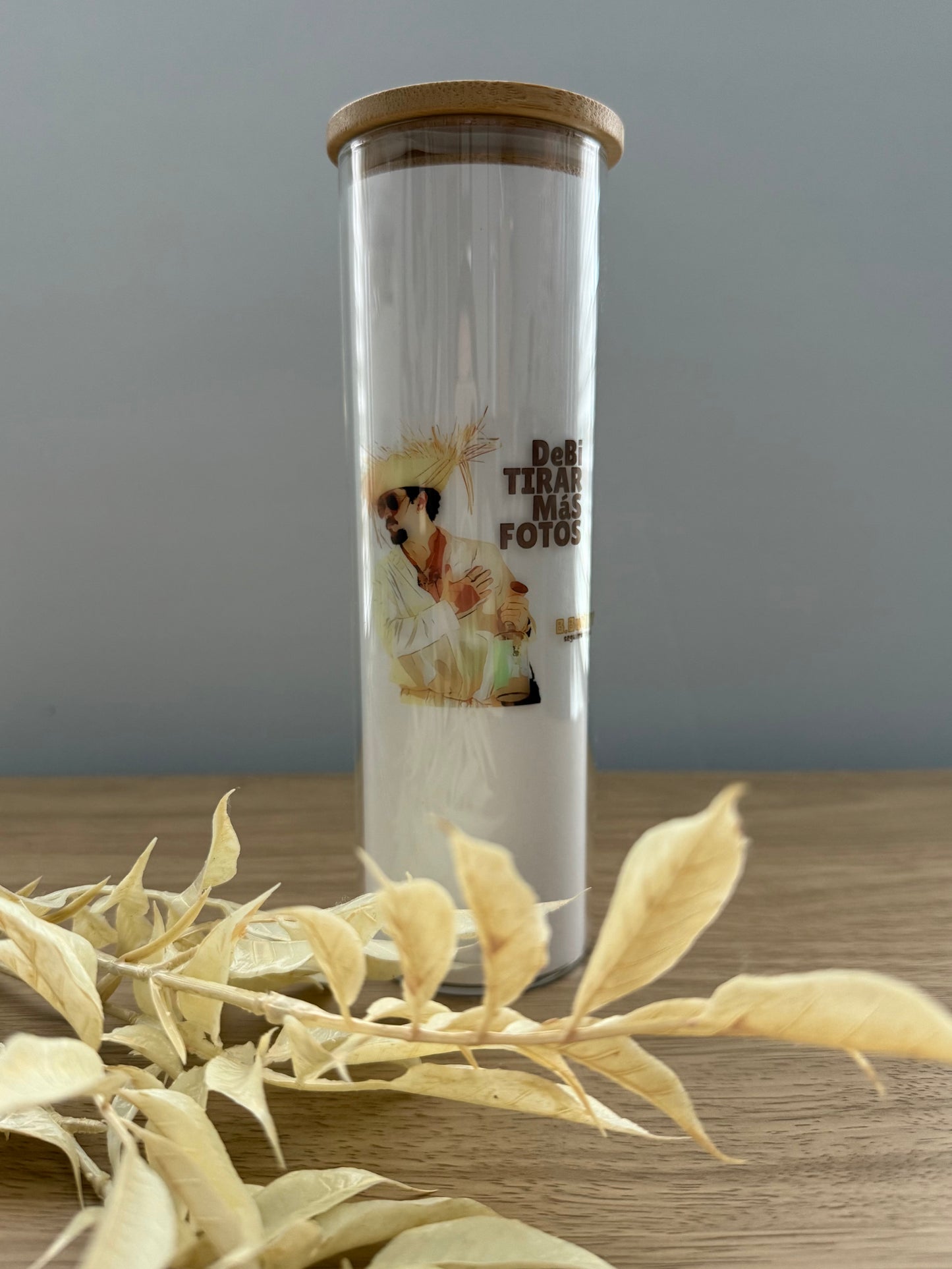 Debí Tirar Más Fotos Inspired Glass Skinny Tumbler