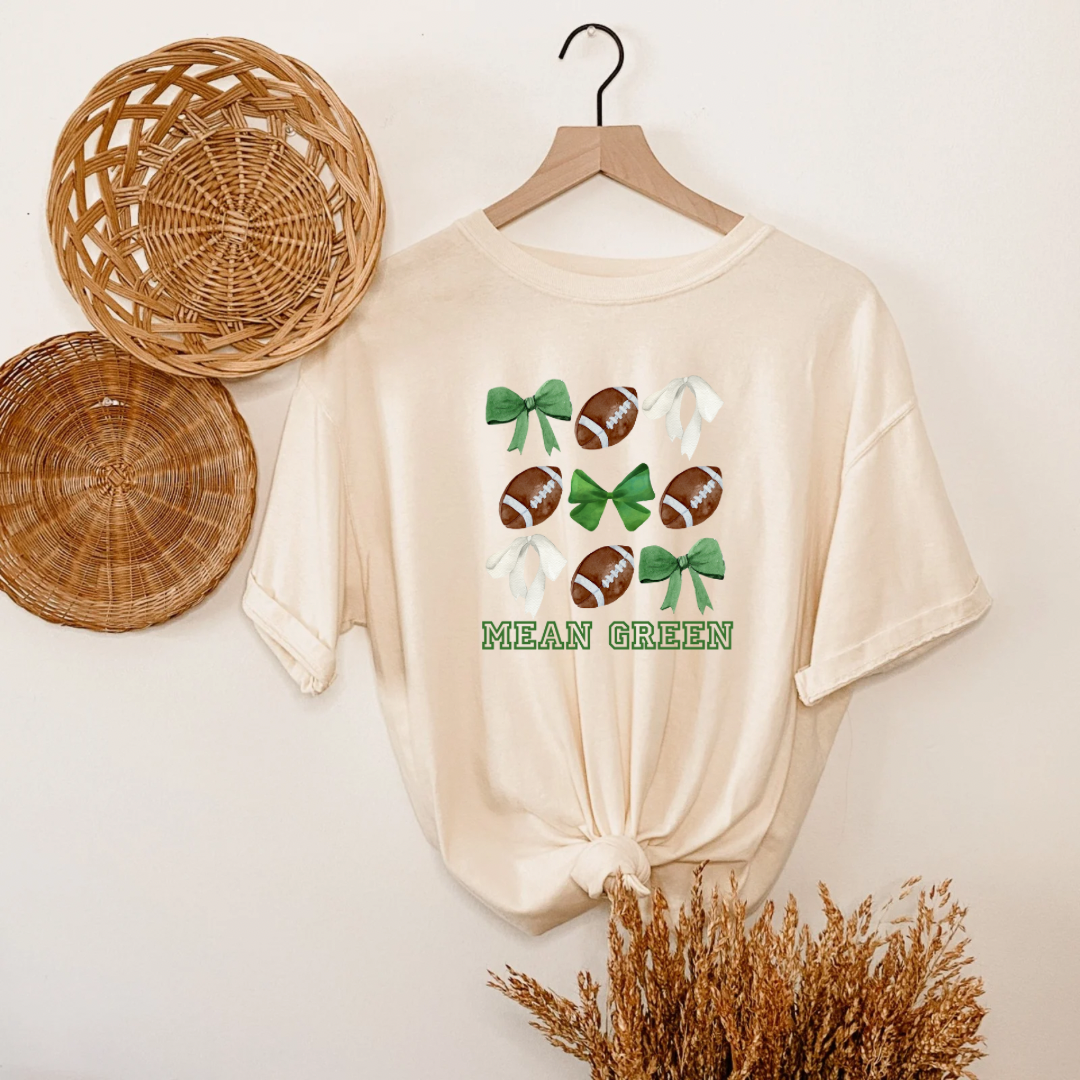 Mean Green Coquette Tee