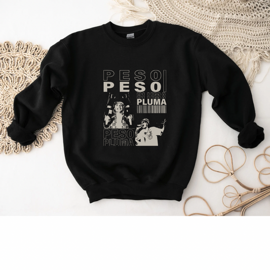 Doble P Black Sweater